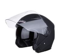 Wholesale CarBest new Full Face Flip up Modular Motorcycle Helmet DOT Approved Dual Visor Motocross Black L