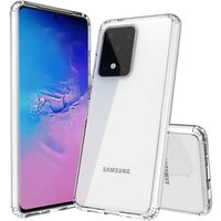 Wholesale For Samsung Galaxy S20 Case Slim Clear Transparent Hybrid Soft TPU Hard PC Protection Cover Phone Case For Samsung S20 Plus S20 Ultra