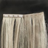 Wholesale 2019 New Product Invisible Skin Weft Fasten Tape In Hair Extension Easy To Wear No Double sided Tape Double Drawn Clip Hair quot quot
