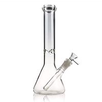 Wholesale SIMPLE A Recycler Glass Bongs simple bubbler mm bong bowl Height cm Straight Pipes Honeycomb Branch Water Oil Rigs With Accessories Tr