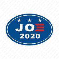 Wholesale 2020 Joe Biden The Us Election Letters Printed Car MAGNETIC Sticker Fridge Magnet Suitable For Metals Waterproof Sticker SALE D7207