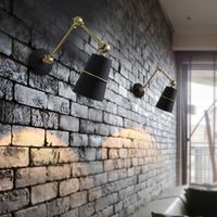Wholesale Contemporary wall lamp black wall lighting fixtures white wall mounted lamps led sconce lights for bedroom bedside hallway