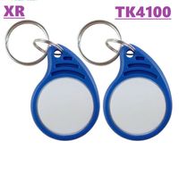 Wholesale 500pcs ID Khz Keyfob Waterproof ABS Passive TK4100 RFID Key fob ID Smart Keychain NO12 For Access Control Drop Ship