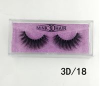 Wholesale 3D Mink Eyelashes Eye makeup Mink False lashes Soft Natural Thick Fake Eyelashes eyeshadow palette Beauty Tools styles DHL Free