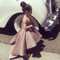 rose gold dresses for flower girl