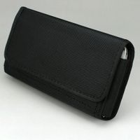 Wholesale Horizontal Nylon Pouch Case Waist Bag Holster with Belt Clip Loop for Cell Phone under inch