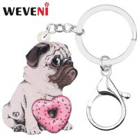 WEVENI Acrylic Funny Pink Coffee Cup Key Chain Keychains Fashion Novelty Jewelry For Women Girls Teens Gift Bag Car Decoration WEVENI Acrylic Funny Pink Coffee Cup Key Chain Keychains Fashion Novelty Jewelry For Women Girls Teens Gift Bag Car Decoration