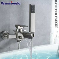 Discount Brushed Nickel Wall Faucet Brushed Nickel Wall Faucet