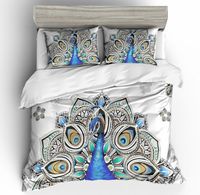 Shop Peacock Duvet Cover Set Uk Peacock Duvet Cover Set Free