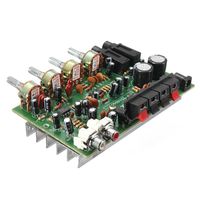 Wholesale Freeshipping Electronic Circuit Board V W Hi Fi Stereo Digital Audio Power Amplifier Volume Tone Control Board Kit cm x cm