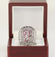 Wholesale Personal collection year Philly team Baseball Nation Championship Ring with Collector s Display Case