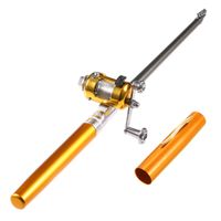 Details about Mini Fishing Rod Bait Telescopic Portable Pocket Aluminum Alloy Pen Pole Reel US Details about Mini Fishing Rod Bait Telescopic Portable Pocket Aluminum Alloy Pen Pole Reel US
