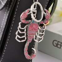 Wholesale Luyun Poison Scorpion Creative Metal Rhinestone Keychain Key Chains For Car Keys Men Women Decorative Small Pendant Key Ring