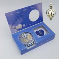 Wholesale Love Pearl Necklace Sets Wish Freshwater Oysters Pendant Necklaces Kits for Women Gift Box Fashion Jewelry Set WH
