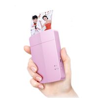 Wholesale PD251 wireless mobile phone photo printer pocket mini inkless bluetooth color photo printer portable household account