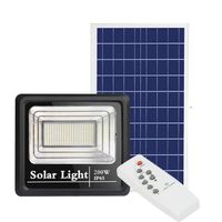 Wholesale Solar Powered Street Flood Light Outdoor W lumens IP67 Waterproof Solar Flood Lights with Remote Control Switch