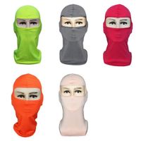 Wholesale 12 Colors Balaclava Face Mask Adjustable Windproof Ski Mask Headwear Neck Warmer for Skiing Cycling Motorcycle Hiking and Outdoor Sports