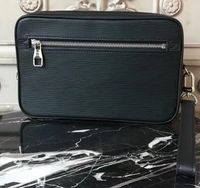 Wholesale Mens Clutch Bags Box Purse Genuine Leather Kasai Bags Brown Mono CANVAS TOILETRY Bags Palm Wrists Handbags Women Clutch Bag m41663