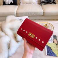Wholesale Fashion hot sell cute and roomy chain shoulder bag for women small handbag purse with rivets female crossbody bags mini clutch