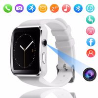 Wholesale Hollvada Bluetooth Smart Watch Smartwatch X6 Android Phone Call Relogio G GSM SIM TF Card Camera Slot Push Message Men Watch
