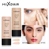 Wholesale MIXDAIR Face Liquid Foundation Moisturizing Make Up Base BB Cream Brightening Concealer Natural Face Primer Full Coverage