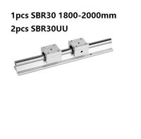 Wholesale 1pcs SBR30 mm mm mm support rail linear guide SBR30UU linear bearing blocks for cnc router