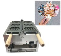 Wholesale Commercial Diamond Shape Waffle Maker Machine with Non stick coating Honeycomb waffle machine