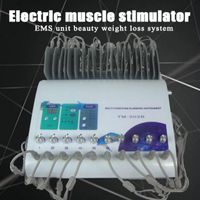 Wholesale NEWEST High quality Electric Muscle Stimulator Electric Muscle Stimulator Electrotherapy Machine EMS Unit Beauty Slimming System