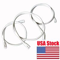 Wholesale T5 T8 Double End Pin LED Tube Connector Cable Wire Extension Cord US plug with switch For Integrated LED Fluorescent Tube Light Bulb