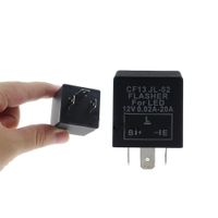 Wholesale 3Pin Adjustable Electronic LED Flasher Relay for Car Turn Signal Blinker Lights