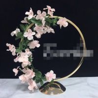 Wholesale new high big gold painted wedding tree centerpieces for wedding table decoration best1233