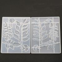 Wholesale Dropping Glue Mold Mirror Surface Leaf Moulds Food Grade Silicone Molds Heat Resistant Sell Well With High Quality dy J1