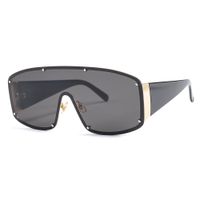 Wholesale Fashion Siamese Sunglasses Alloy Frame UV400 Siamese Sunglasses for Men and Women Trend Sunglasses Brands Supplier
