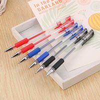 Wholesale 0 MM European Standard AA Neutral Pen Learning Stationery Red Blue Black Bullet Needle Tube Student Pen