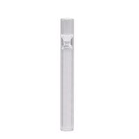 Wholesale 4inch Cheap Glass One Hitter Bat Pipe Clear Glass Tube for Herb Smoking Tobacco Hand Pipes Bong Hookah