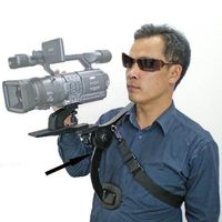 Wholesale Freeshipping Professional New Video Capture Stabilizer Bracket Shoulder Rig For Canon Nikon DV DSLR HD Digital Camera Camcorder