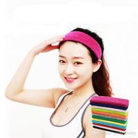 Wholesale Hot selling womens headbands Basketball badminton sweat headband Sport Nursing Towel headband