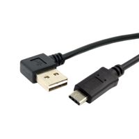 Wholesale Reversible USB3 USB C Type C to USB Degree Left Right Angled Data Cable CM for Macbook Tablet Cell Phone
