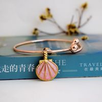 Wholesale bangle luxury designer jewelry women bracelets ceramic pendant bracelet animal fruit charms Butterfly adjustable channel NE1046
