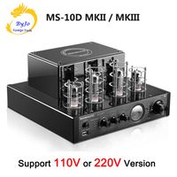 Wholesale Nobsound MS D MKII and MS D MKIII Tube Amplifier Black HI FI Stereo Amplifier W channel AMP Support Bluetooth USB V or V