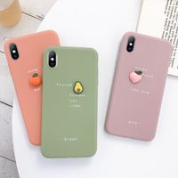 coque iphone 7 peche fruit