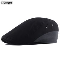 SALE Men/'s Hat Flat Cap Herringbone by G/&H Hats Grey and Dark Grey S to XL