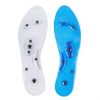 Wholesale Massaging Insoles Acupressure Magnetic Massage Foot Treatment Therapy Reflexology Pain Relief Shoe Washable and Cutable Insole