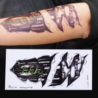 Wholesale 21 cm Temporary Tattoo Sleeve Designs Arm Waterproof Tattoos For Cool Men Women Transferable Tattoos Stickers On The Body Art