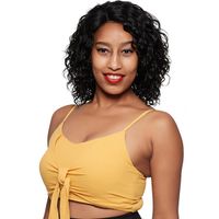 Wholesale new arrival soft natural brazilian hair short curly rarely lace front wig Simulation Human Hair short bob style curly wig for lady