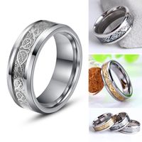 Wholesale 4 COLORS Vintage Gold L stainless steel Ring Mens for Men lord Wedding Band male ring for lovers