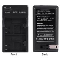 2pcs Li-ion Battery+Dual Charger For Gitup Git1 Git2 SJCAM SJ4000 Action Camera