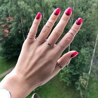 Wholesale 10Pcs Fashion Simple Design Rings For Women Vintage Thin Slim Gold Silver Color Joint Rings Sets for Women Jewelry Finger Jewelr