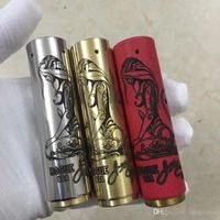 Wholesale ROGUE MOD Clone Mechanical Electronic Cigarette VAPE Many Styles Beautiful Color Exquisite Pattern mm Diameter High Quality DHL Free
