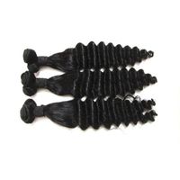 Wholesale Beautysister hair products clearance brazilian virgin remy fumi hair deep wave style g for one head natural balck color